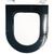 Tampa Do Vaso Calypso Liso Preto - comprar online