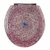 Tampa do Vaso Convencional Glitter Rosa Mix