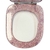 Tampa Do Vaso Sabatine Glitter Rose Mix - comprar online