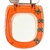 Tampa Do Vaso Sabatine Diagonal Laranja Translucido - comprar online