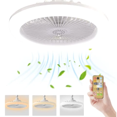 Ventilador Led Multiuso 2 En 1 Luz Más Ventilador SATE