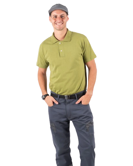 CHOMBA M/C JERSEY UNISEX CALIDAD MEDIUM REFUERZO