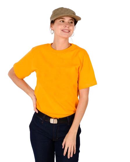 Imagen de REMERA M/C JERSEY UNISEX CALIDAD MEDIUM REFUERZO