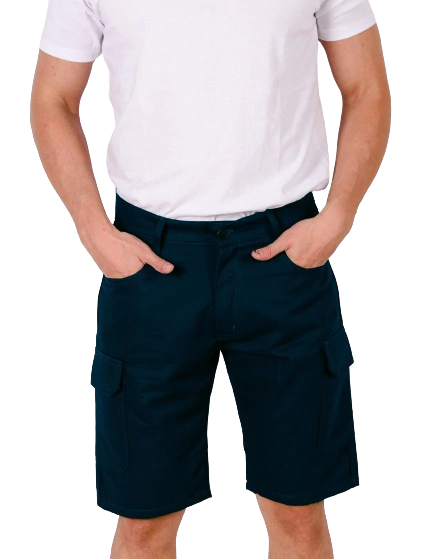 BERMUDA CARGO CLASICA REFORZADA PREMIUM UNISEX REFUERZO en internet
