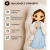 Almofada 30cm Nossa Senhora Rainha Da Paz Católica Decor - Lelê Personalizados