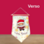 Flâmula Decorativa Natal Papai Noel - comprar online