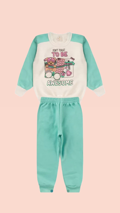 CONJUNTO MOLETOM PELUCIADO - URSINHO AWESOME - comprar online