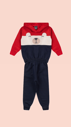 CONJUNTO MOLETOM PELUCIADO - URSO