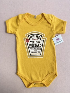 BODY PERSONAGENS - MUSTARD - comprar online