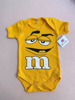 BODY PERSONAGENS - M&Ms - AMARELO - comprar online