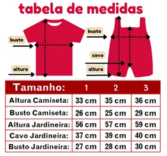 JARDINEIRA - URSO PRETO - Store Baby