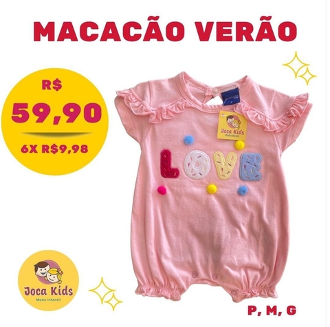 Macacão Verão Love