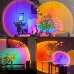 LÁMPARA ATARDECER SUNSET RGB CON CONTROL REMOTO en internet