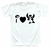 Remera I Love Stitch - comprar online