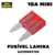 Fusivel Mini 10A Automotivo na internet