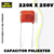 Capacitor Poliester 220k x 250v ( Passo 10mm )