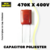 Capacitor Poliester 470k x 400v ( Passo 10mm )