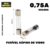 Fusivel de Vidro 0,75a 6x30mm