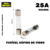 Fusivel de Vidro 25a 6x30mm