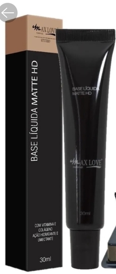 BASE LIQUIDA MATTE HD MAX LOVE - comprar online