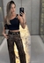 Blusa lado único com fivela