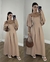 Vestido longo com mangas flare - G-trend