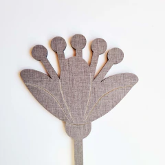 Tutor de madera Flor en internet