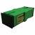 Adaptador Acoplador óptico Simplex Sc/sc/ Apc/apc Sem Abra Lateral Verde - PC / 25