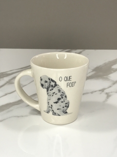 Caneca Louça Decorada Oxford 250ml - comprar online