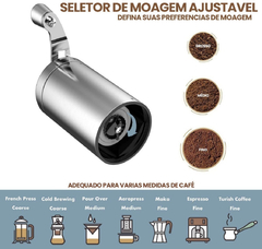 Moedor De Café Manual Portátil - loja online