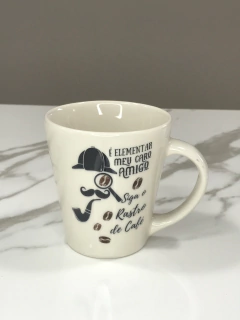 Caneca Louça Decorada Oxford 250ml