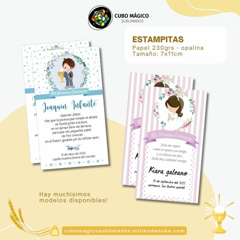 ESTAMPITAS PERSONALIZADAS