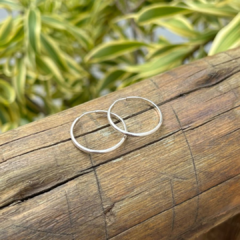 Argola Redonda – Prata 925 (M)