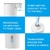 Dispensador automático de sabonete de espuma Sensor sem toque USB Recarregável
