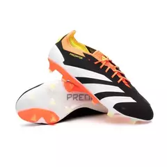 Chuteira De Campo Predator Elite - Preto/Laranja - comprar online