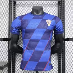 Camisa Croácia AWAY II 24/25 Jogador - Azul