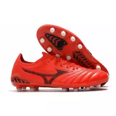 Chuteira Morelia Neo Campo - Vermelho e Preto