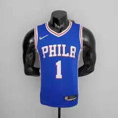 NBA Jersey Philadelphia 76ers HARDEN#1 Azul - Especial 75 Anos