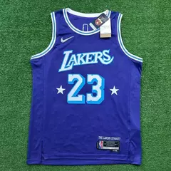 NBA Los Angeles Lakers #23 - 75 ANOS - ROXA