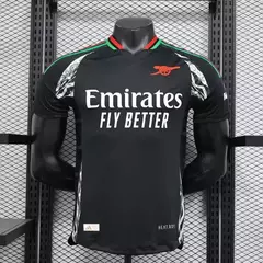 CAMISA ARSENAL AWAY II 24/25 JOGADOR - PRETO