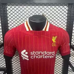 Camisa Liverpool Home I 24/25 Jogador - Vermelha e Amarela - comprar online