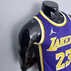 Nba Lakers 23 Jamaes Especial 75 Anos (roxa) - comprar online