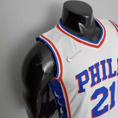 NBA Jersey Philadelphia 76ers EMBIID#21 Branca Especial 75 Anos - comprar online