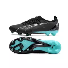 Chuteira de Campo Ultra - Preto e Azul - comprar online