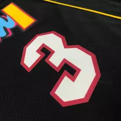 Regata NBA Miami Heat City - Dwane Wade 75 anos - Preto na internet
