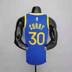 NBA GOLDEN STATE WARRIORS - CURRY 30-AZUL- 75 ANOS DO NBA - CENTRAL ESPORTE 