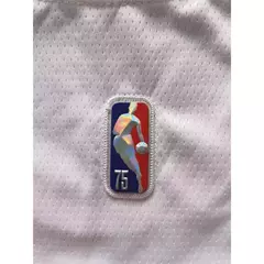 NBA Los Angeles Lakers SILK - JAMES 6 - Especial 75 Anos Branca - CENTRAL ESPORTE 