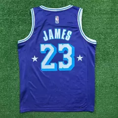 Imagem do NBA Los Angeles Lakers #23 - 75 ANOS - ROXA