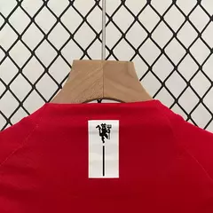 Conjunto Infantil Manchester United Home I Retrô 07/08