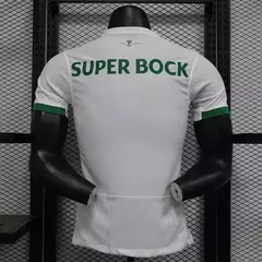 Camisa Sporting Lisbon Away II 24/25 - Jogador Masculino - Branca